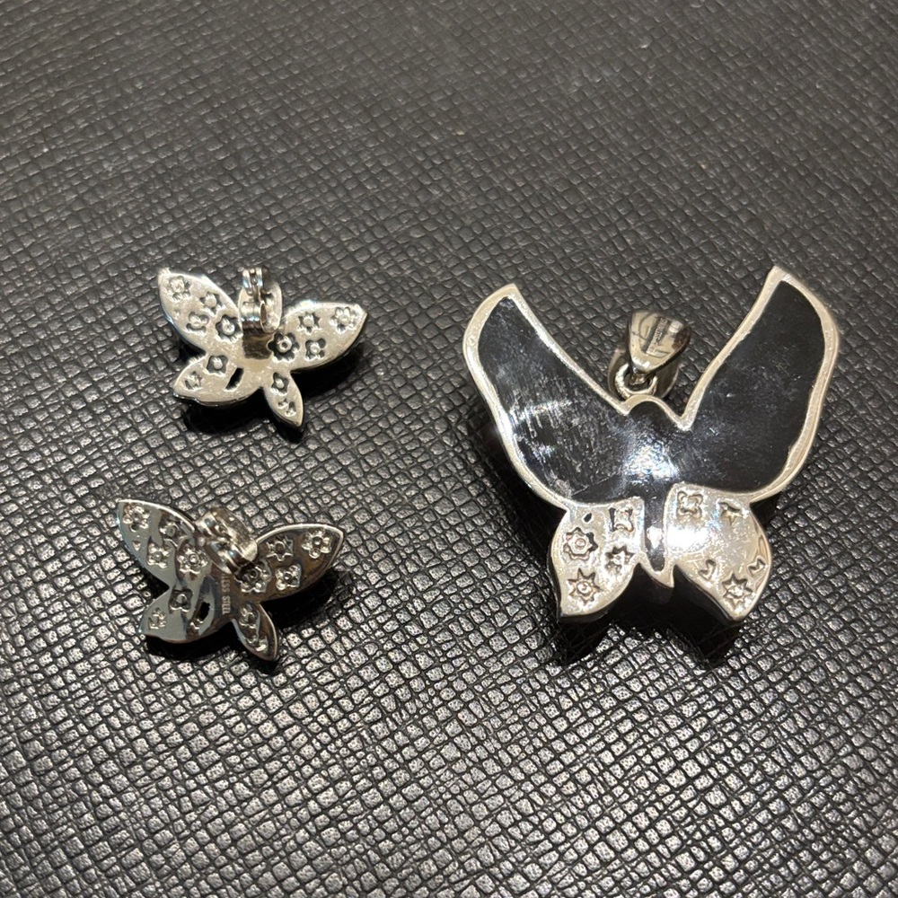 Colorful Butterfly Jewelry Set - Picture 2 of 3